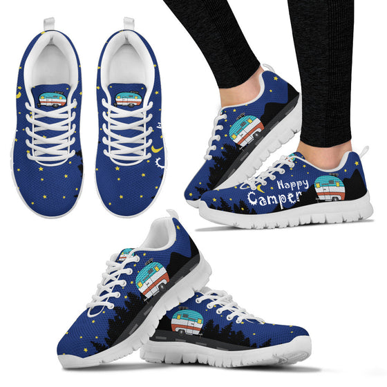 Happy Camper Sneakers Camping Running Shoes
