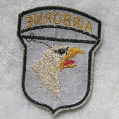 2 Pieces 101st Airborne Division Screaming Eagles Iron-on Embroidered Patch