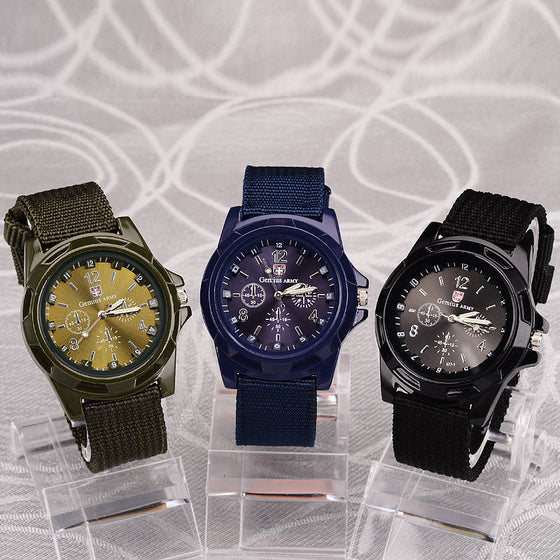 2018 Men Nylon band Military watch Gemius Army Watch