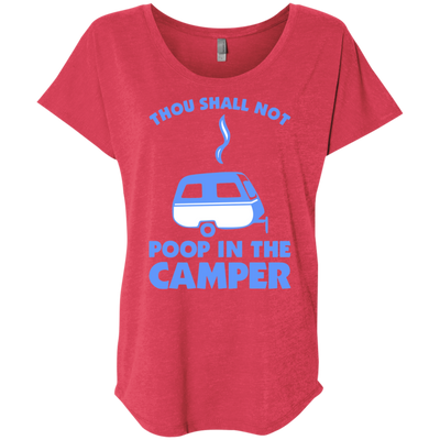 Thou shall not poop in the camper shirt