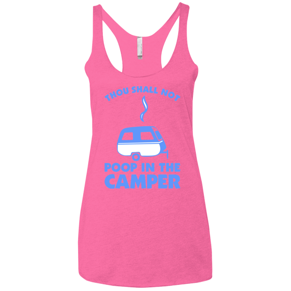 Thou shall not poop in the camper shirt