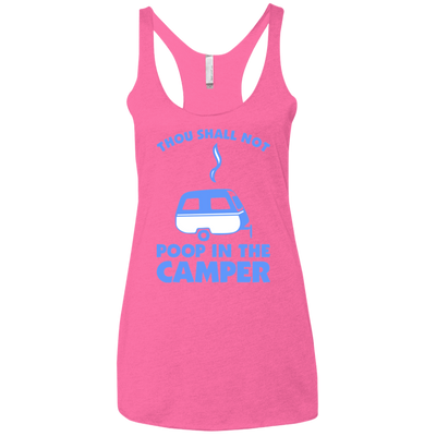 Thou shall not poop in the camper shirt