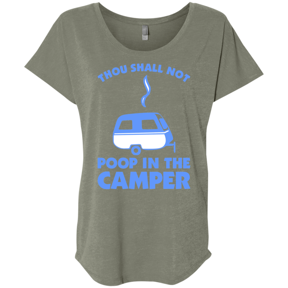 Thou shall not poop in the camper shirt