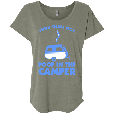 Thou shall not poop in the camper shirt