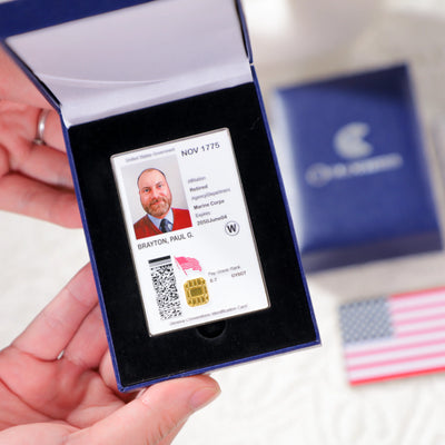 Custom Military CAC Coin – Personalized Army ID Challenge Coin