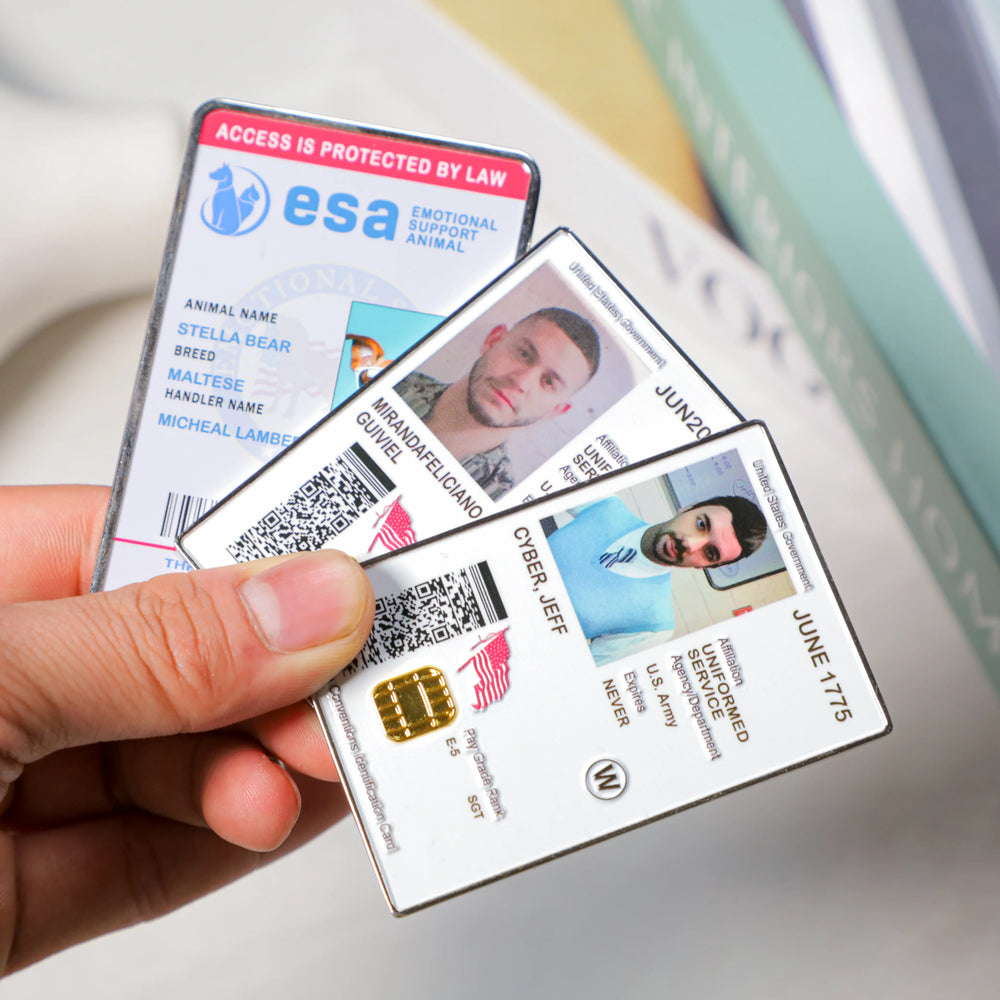 Custom Military CAC Coin – Personalized Army ID Challenge Coin