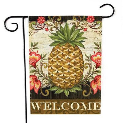 2018 Happy Camper Garden Flag Indoor Outdoor Home Decor Letters Flowers Flag