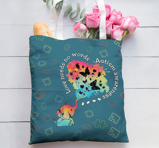 Autism Awareness Tote Bag
