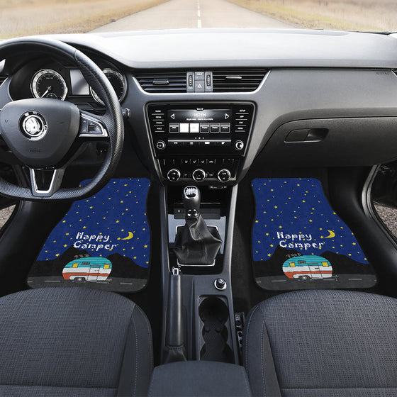 Happy Camper Car Mats