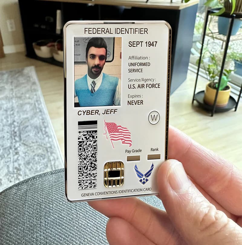 Cyber Awareness Jeff Coin – Military Edition (Army, Navy, Air Force & More)