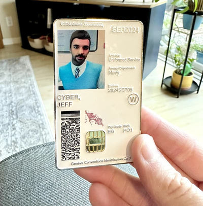 Cyber Awareness Jeff Coin – Military Edition (Army, Navy, Air Force & More)