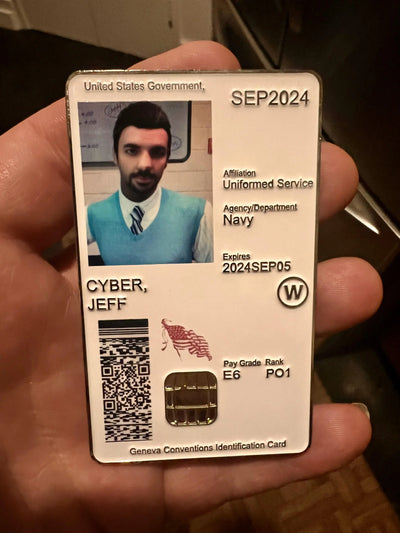 Cyber Awareness Jeff Coin – Military Edition (Army, Navy, Air Force & More)