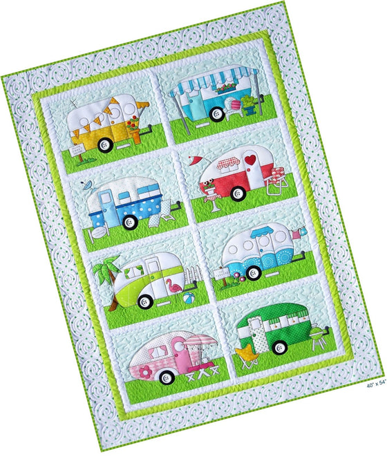 Camping Campers Quilt Pattern