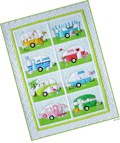 Camping Campers Quilt Pattern