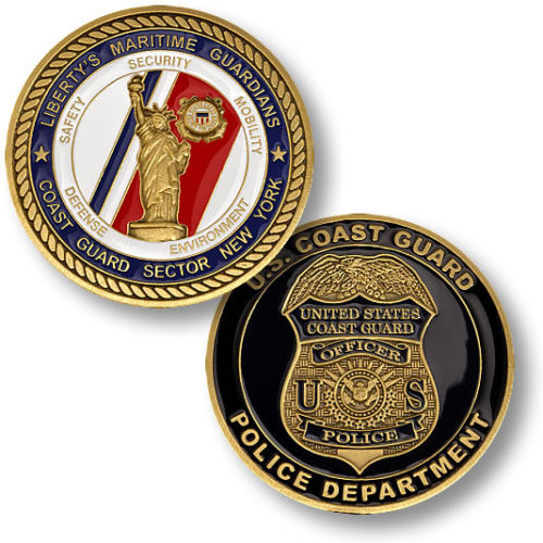 U.S. Coast Guard / Sector New York Police Department - USCG Challenge Coin